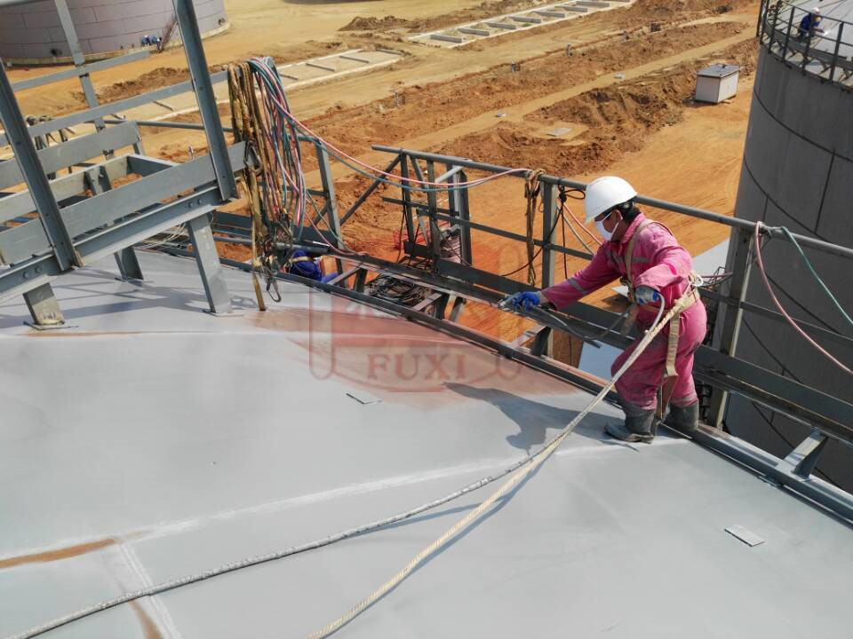применение покрытия баков для хранения топлива в Анголе